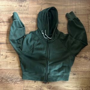 Terry cloth zip hoodies aerie